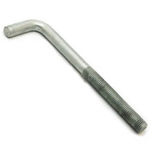 Low Carbon Steel Galvanized L Anchor Bolt / L Shaped Anchor Bolt Grade 4.8